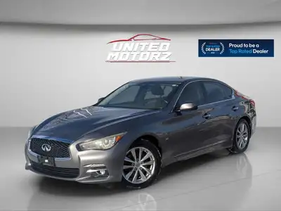 2014 Infiniti Q50 3.7 AWD SAFETY CERTIFIED 35 Service Records !!! The 2014 Infiniti Q50 3.7 is a lux...