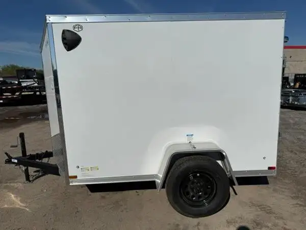 FOREST RIVER ULAFT 5X8 SINGLE AXLE RAMP DOOR in Cargo & Utility Trailers in Oshawa / Durham Region - Image 3