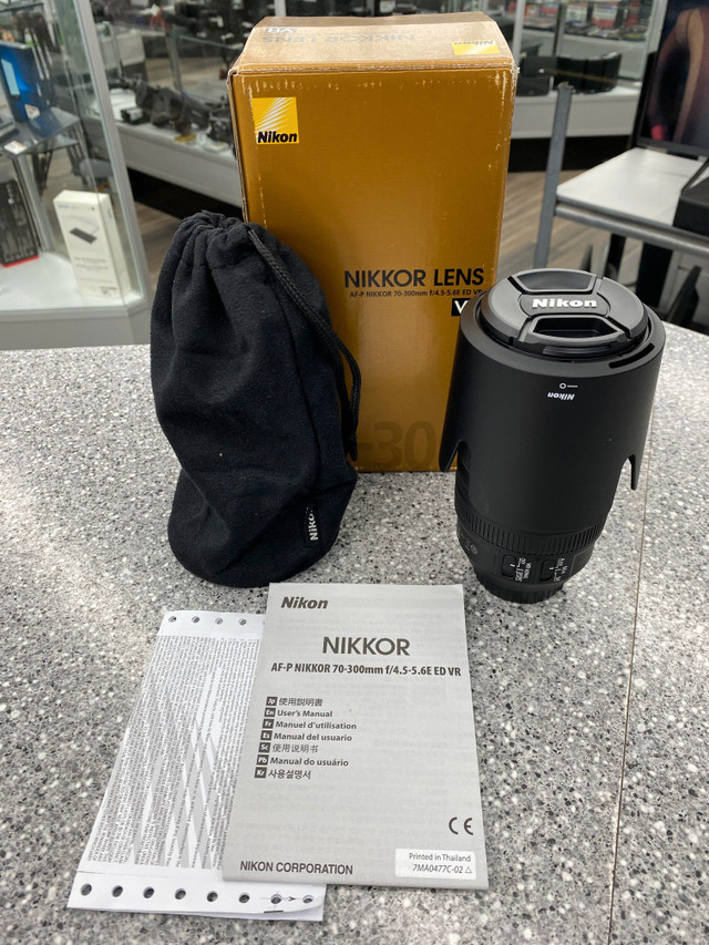 Nikon AF-P NIKKOR 70-300mm f/4.5-5.6E ED VR Lens | Cameras