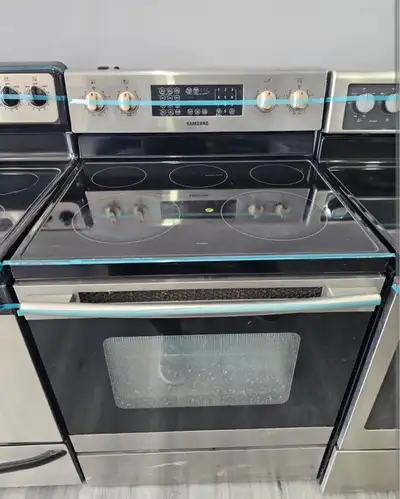 Samsung 30" Stainless Steel Electric Ceramic Top Stove oven, View more