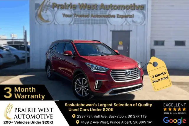 2018 Hyundai Santa Fe XL AWD Premium 7 Passenger | Heated Seats 
