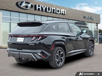The 2025 Hyundai Tucson Hybrid N-Line, in stunning Ash Black with a sophisticated Black interior, de... (image 4)