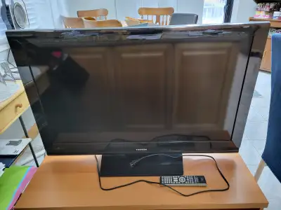 The TV and stand are included in the price. need and want to get rid of both. follow the link below...
