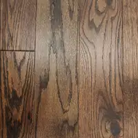6" Red Oak Engineered Hardwood Flooring - Carob