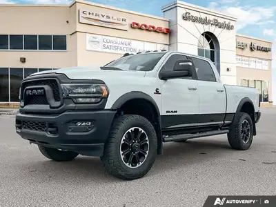 Leather | Sunroof | Remote Start | Class V Hitch Receiver | Rebel Suspension | This Ram 2500 deliver...