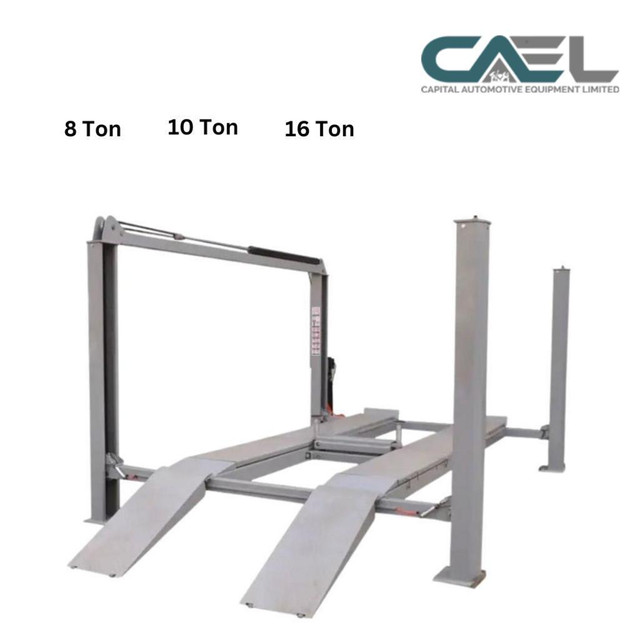 LOW PRICE BRAND NEW CAEL Four-Post Heavy Lift (8T/10T/16T) in Other Parts & Accessories in City of Halifax