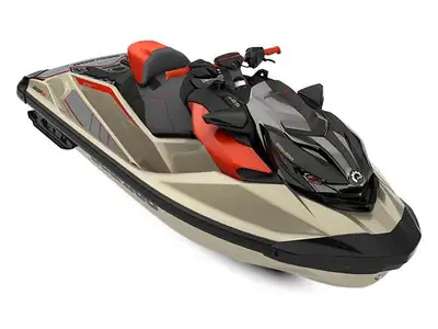 2025 Sea-Doo RXP-X Introducing the 2025 Sea-Doo RXP-X in stunning METALLIC TAN/ LAVA RED PREMIUM. Th...