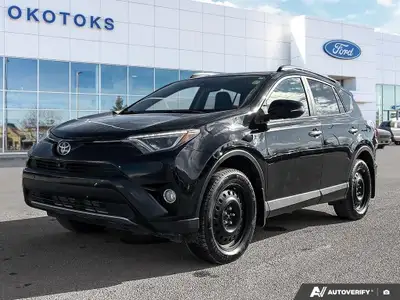 This Black Toyota RAV4 Limited is a local Alberta vehicle that has arrived at our dealership showing...