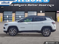 Look at this certified 2024 Jeep Compass Limited 4x4 | Leather | Heated Seats + Steering | Cooled Se... (image 1)