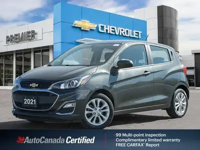 Designed for the dynamic urban environment and beyond, this 2021 Chevrolet Spark 1LT Hatchback in a...