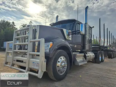 KENWORTH W990 HEAVY SPEC SLEEPER TRUCK TRACTOR (Unit #02344) Located in Sussex, NB, 313,478 KM*, 7,1...