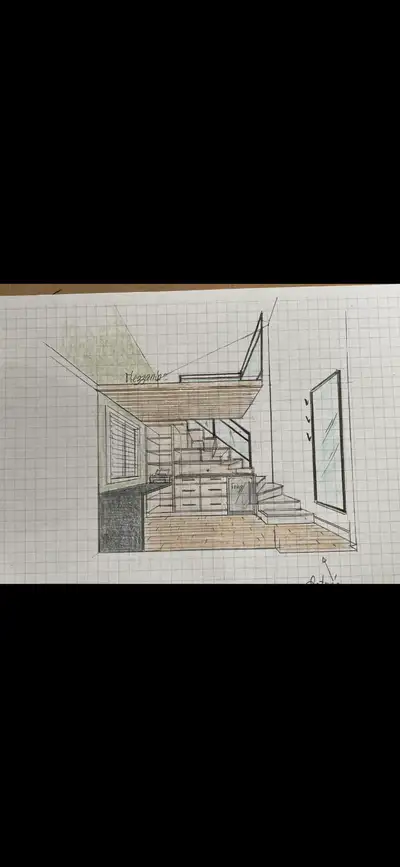 Appartement mini loft sur deux étages
