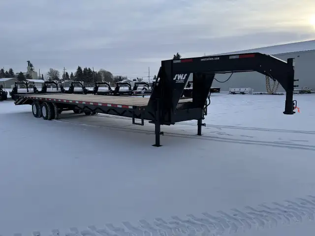 2026 SWS 36' Gooseneck Trailer (2) 10K Axles in Farming Equipment in Edmonton - Image 10