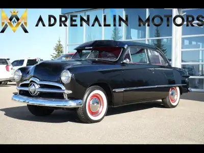 --DEALS TO DIE FOR AT ADRENALIN MOTORS - LOCATED IN GASOLINE ALLEY, RED DEER!-- 1949 FORD TUDOR Feat...