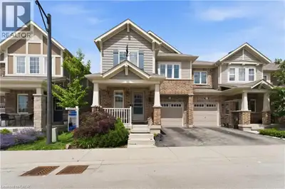 Welcome to this beautiful freehold end-unit townhome in Waterdown, where thoughtful upgrades, genero...