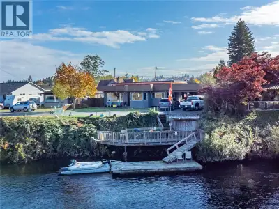 Riverfront home with private dock! Opportunity awaits you for this unique property, featuring one of...