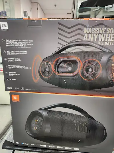 JBL BoomBox3 WIFI/Bluetooth Brand New Sealed, View more