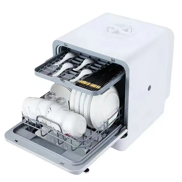 NEW RV CABIN HOUSEHOLD DESKTOP PORTABLE DISHWASHER 7216081 in Washers & Dryers in Regina - Image 5