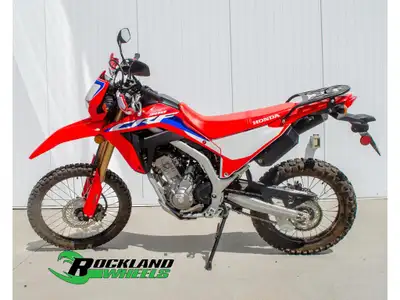 2021 Honda CRF300L A used 2021 Honda CRF300L is the kind of bike that looks like it’s permanently ha...