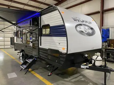 IN STOCK, Specifications and Features: Height: 10' 6 Height Rear Opening: 5' 11 Length: 22' 8 Width:...