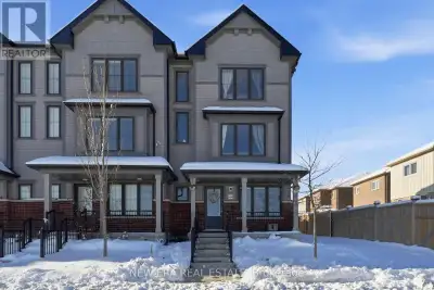 Spacious end unit townhouse loaded with multiple smart features on a cul de sac with attached garage...