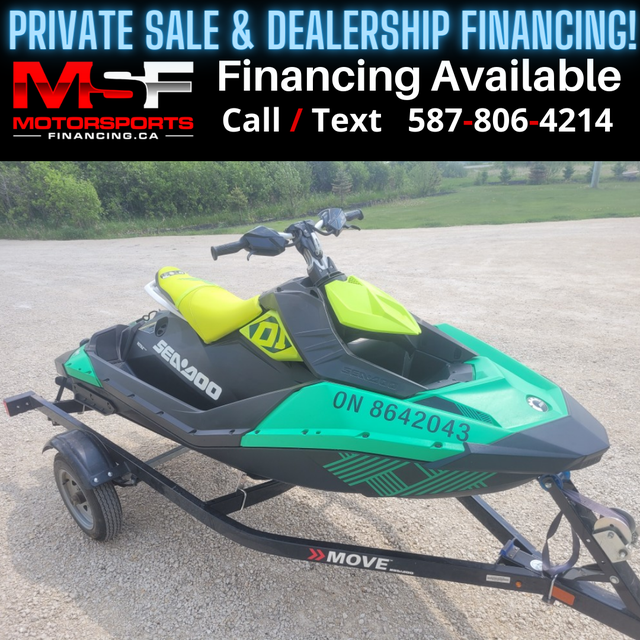 2021 SEADOO SPARK TRIXX 2UP 900 (FINANCING AVAILABLE) in Personal Watercraft in Strathcona County - Image 2