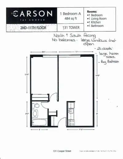 The Carson - 1bdrm Available September 1st