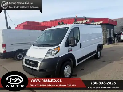 2020 Ram Promaster 1500 Low Roof 136 WB Cargo Van Shelving and ladder rack included Engine: 3.6 L Ga...