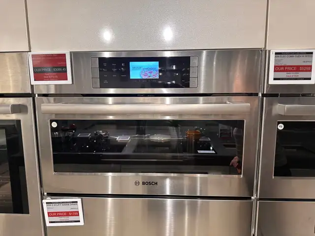 Bosch 30-inch, 1.4 cu. ft. Built-in Single Wall Oven HSLP451UC in Stoves, Ovens & Ranges in Kitchener / Waterloo - Image 2
