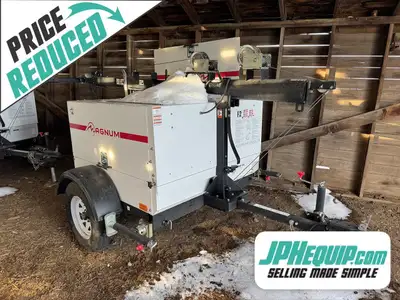 2011 Magnum MLT5080K 8KW Light Tower WE SHIP DIRECT TO YOU, USA and Worldwide!! Financing Available...