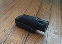 Airsoft picatinny mount flashlight.