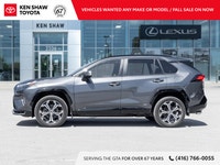 Magnetic Gray Metallic With Black Roof 2023 Toyota RAV4 Prime XSE AWD! Leather / Sunroof / Heated Se... (image 2)