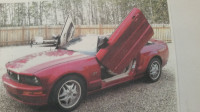 Mustang bolt on Lambo door kit 2005-2009