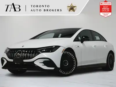 This 2024 Mercedes-Benz AMG EQE is a local Ontario vehicle with a clean Carfax report and remaining...