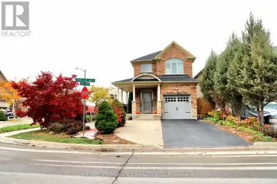 Elegant 2-Storey Corner Lot Detached Home. Beautiful Landscaping Featuring Extended Driveway, Cobble...