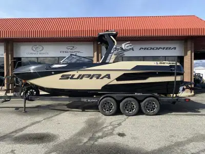 From $959 Bi-Weekly 2024 Supra SE550 This Boat Features:INDMAR 575 RAPTOR with 92 hours 24' length 1...