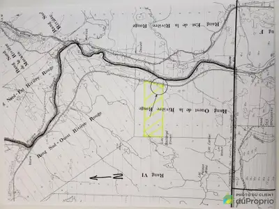 Magnifique terre boisée pour chasse de 75 hectares (186 acres) en bordure de la route 117 à Rivière-...