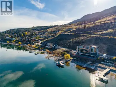 One of the few remaining waterfront lots on Okanagan Lake offering true privacy, panoramic views, an...