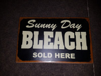 Sunny Day Bleach Metal Sign