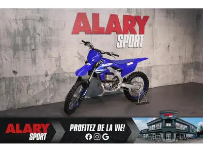 Welcome to Alary Sport Ontario Yamaha YZ450F (DEMO) 2025 Cette MOTOCYCLETTE YAMAHA est disponible DÈ...