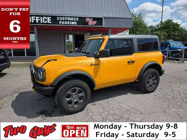 2022 Ford Bronco Big Bend 4x4 Back Up Camera