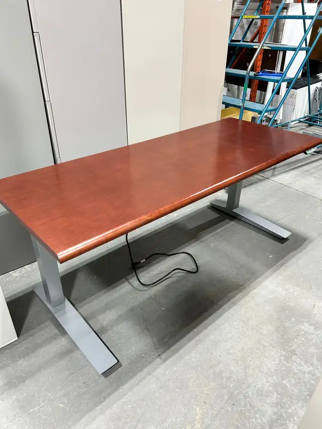 Electric Height Adjustable Straight Desk Collection-Call us now!62863734727554123