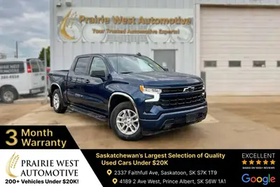 Welcome to Prairie West Automotive. 2023 Chevrolet Silverado 1500 RST with no accident history, comm...