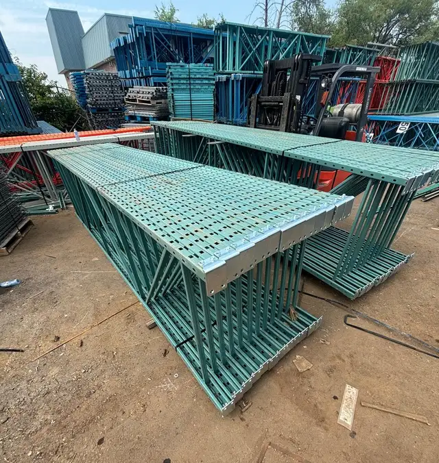 14' H x 42" D REDIRACK USED uprights for Pallet Racking in Industrial Shelving & Racking in Mississauga / Peel Region - Image 3