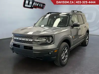 The 2023 Ford Bronco Sport Badlands 4x4 brings rugged off-road capability, distinctive Bronco stylin...