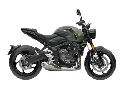 Argyll Motorsports 2026 Triumph Trident 660 Stone grey Triple the Thrill. Upgraded. Features may inc...