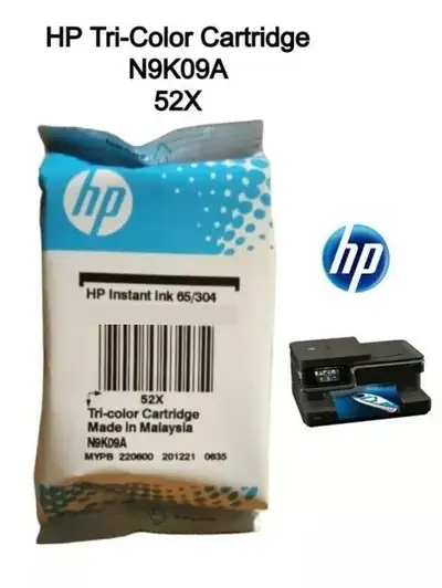 Original HP Printer 65 Colour Ink Cartridge Tri-Colour N9K09A, View more