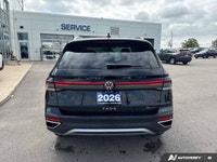 Recent Arrival! New Price! Black 2026 Volkswagen Taos Comfortline AWD 8-Speed Automatic 1.5L I4 Turb... (image 4)