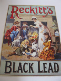 RECKITTS BLACK LEAD POSTER