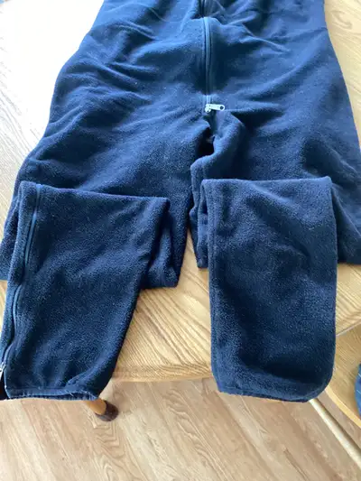 Men’s fleece one piece long underwear, View more